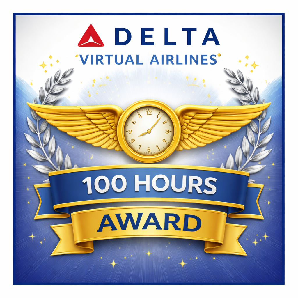 When a pilot has 100 hours, give this award