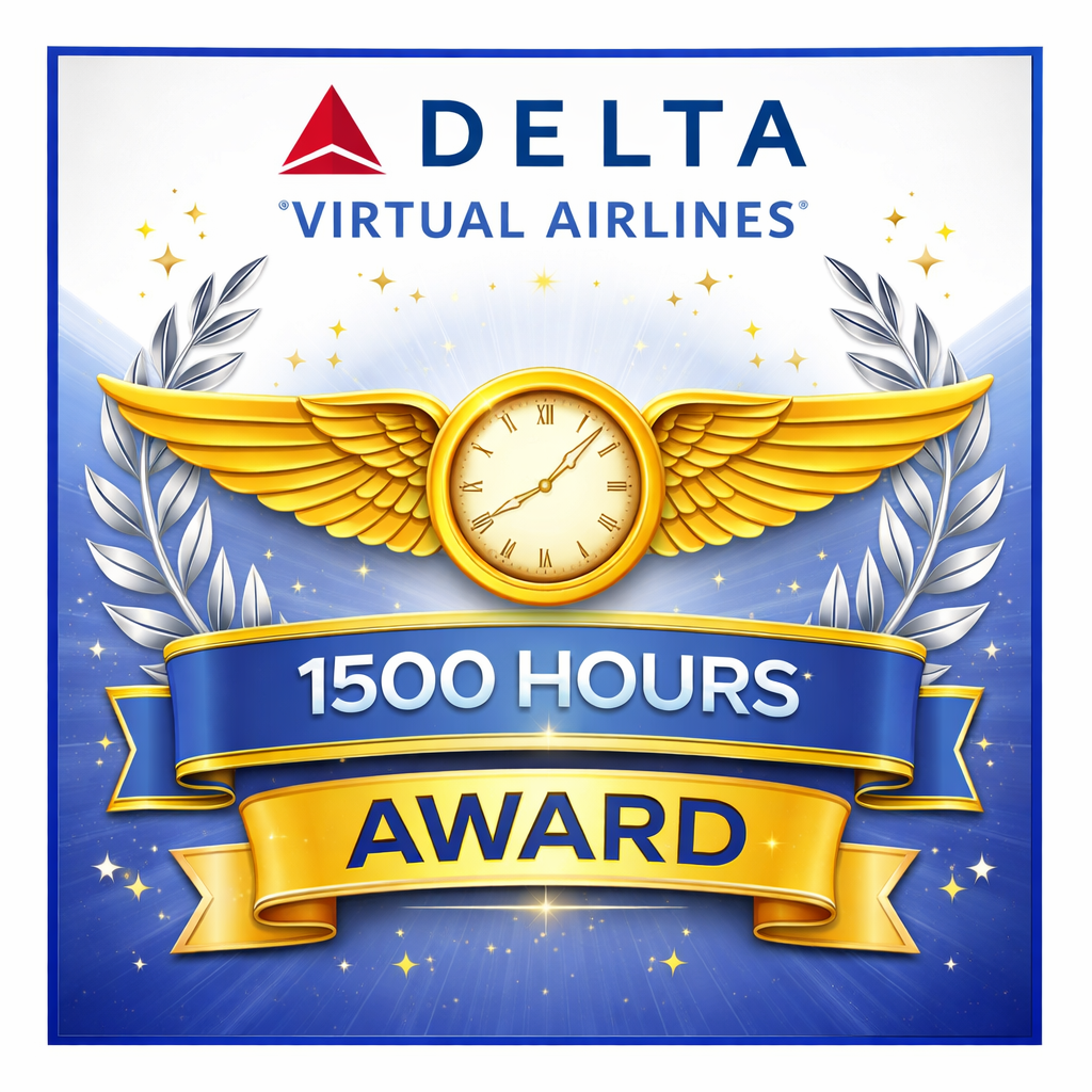 When a pilot has 1500 hours, give this award
