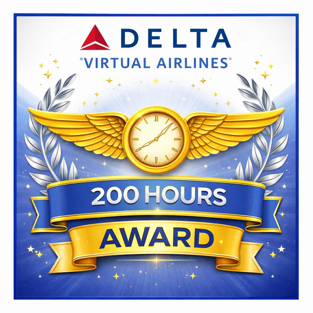 When a pilot has 200 hours, give this award
